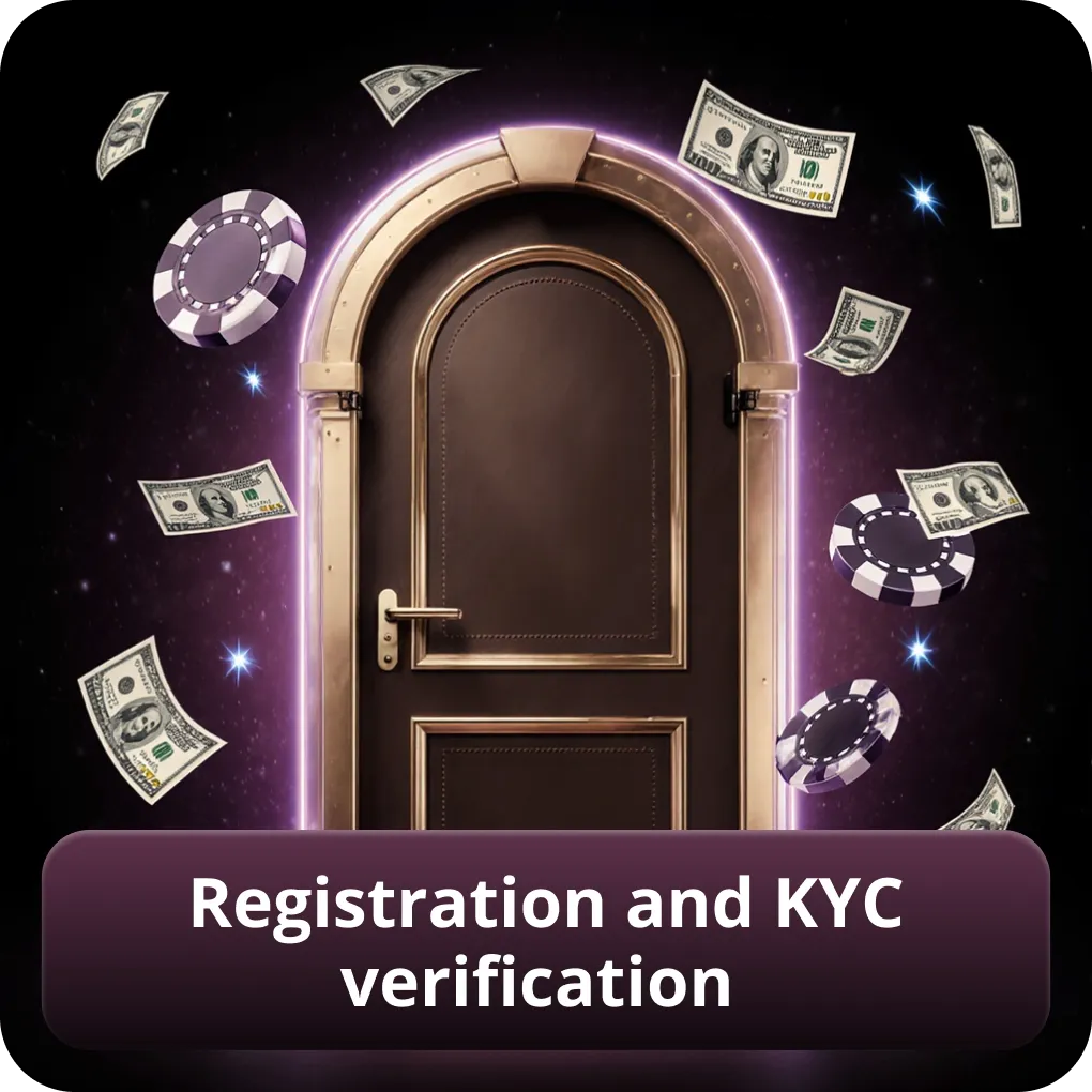 Registration and KYC verification