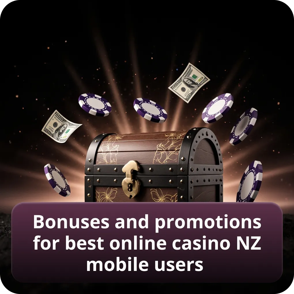 Best mobile casino: bonuses and promotions for best online casino NZ mobile users