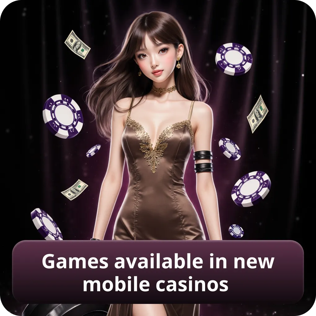Best mobile casino: games available in new mobile casinos