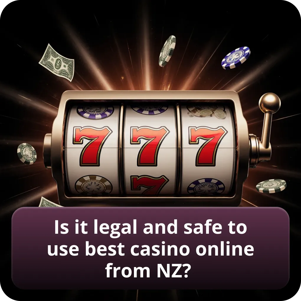 Is it legal and safe to use best casino online from NZ?