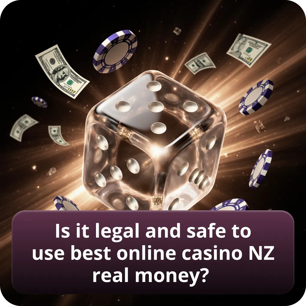 Is it legal and safe to use best online casino NZ real money?