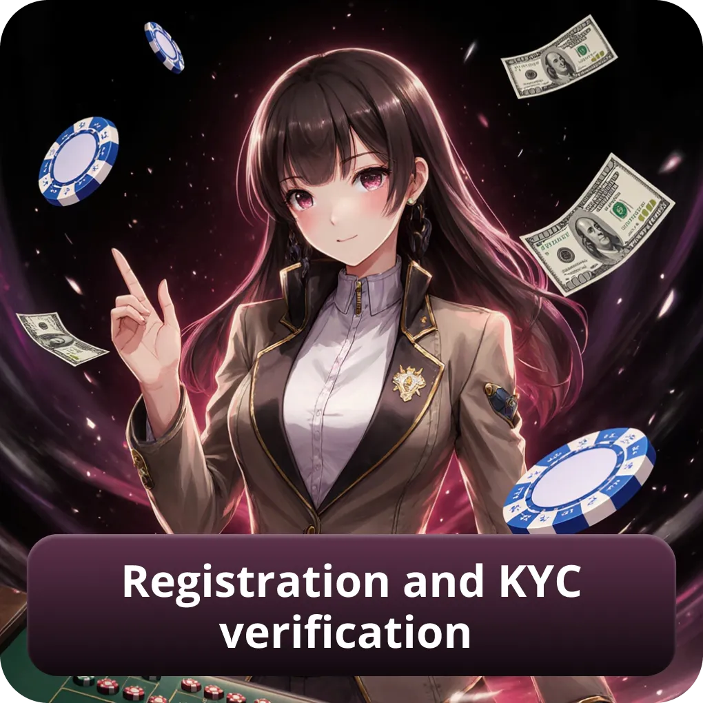 Registration and KYC verification at the best payout online casino NZ